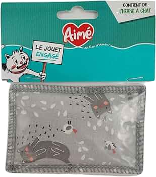 Coussin pour Chat avec Herbe à Chat