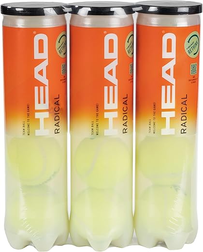 Head Radical : Lot de 12 balles