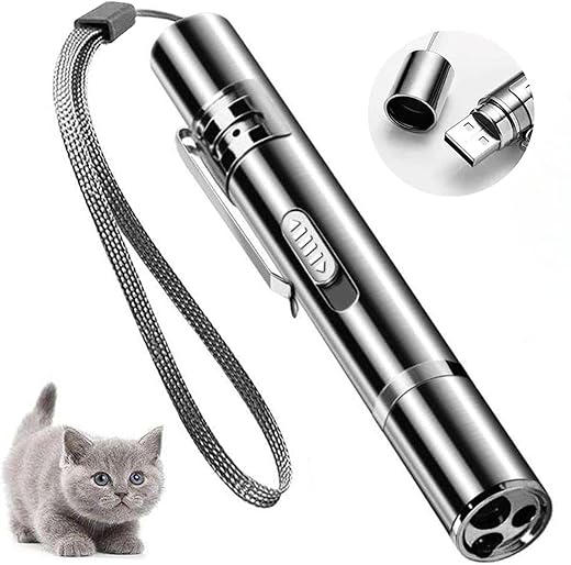 Jouet interactif LED pour chats
