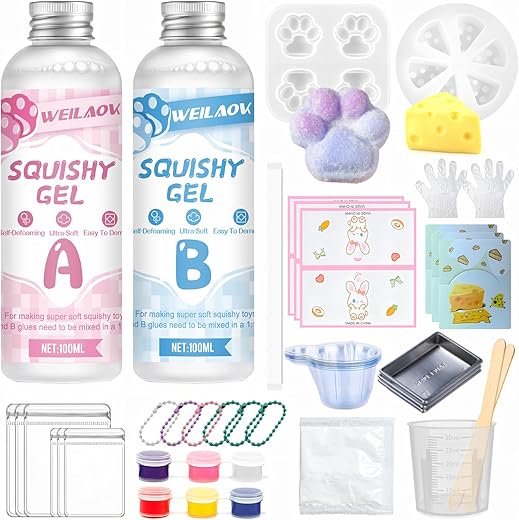 Kit Taba Squishy Patte de Chat