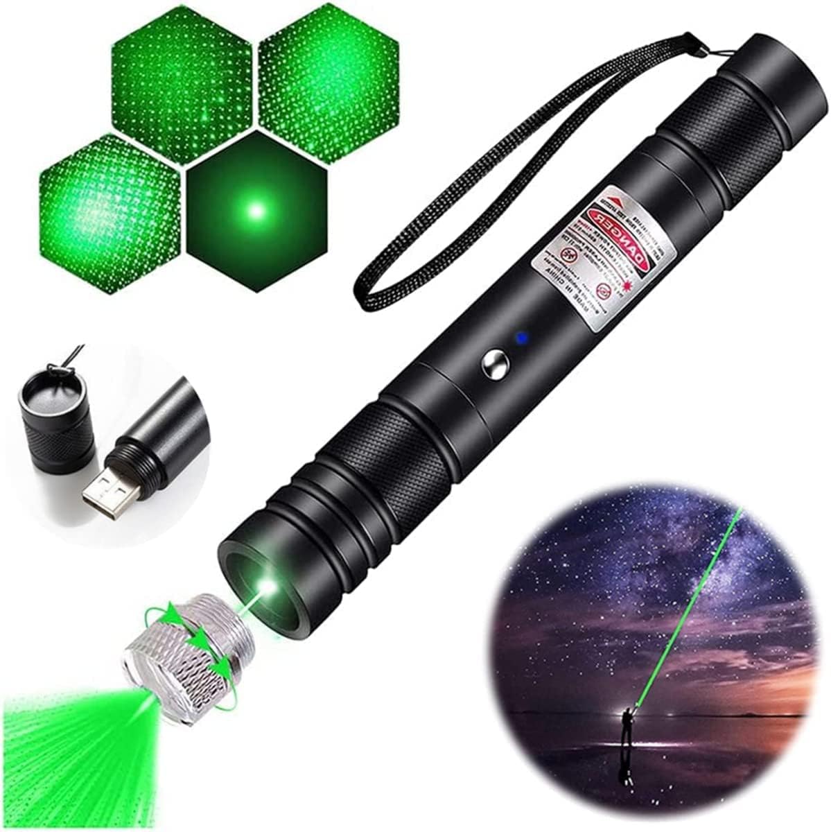 Pointeur Laser Vert Rechargeable