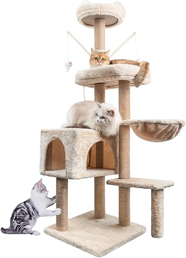 Arbre à chat multifonctionnel 145cm