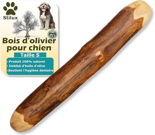 Bâton à mâcher en bois d'olivier