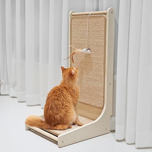 Griffoir en Sisal en Forme de L