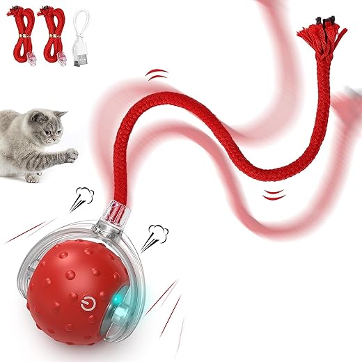 Jouet interactif pour chats USB rechargeable