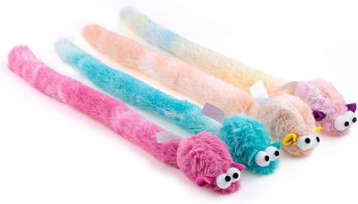 Pack de 4 Souris en Peluche Interactives