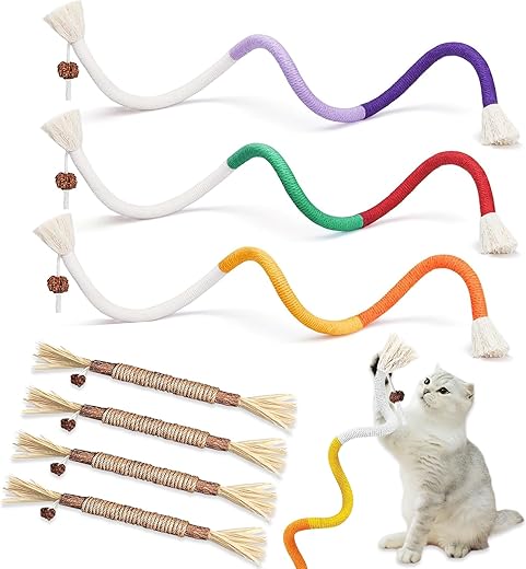 Cordes et bâtonnets herbe à chat