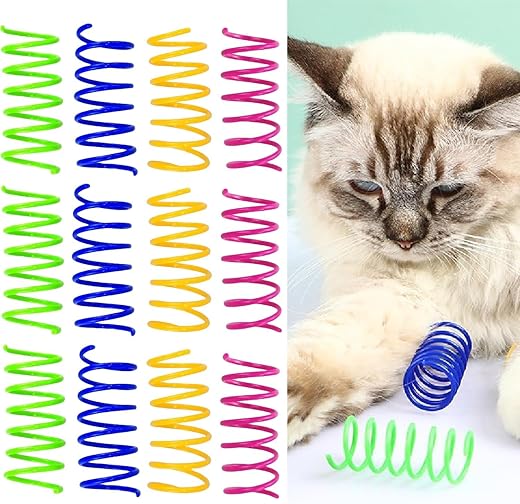 Lot de 12 plumes interactives pour chat